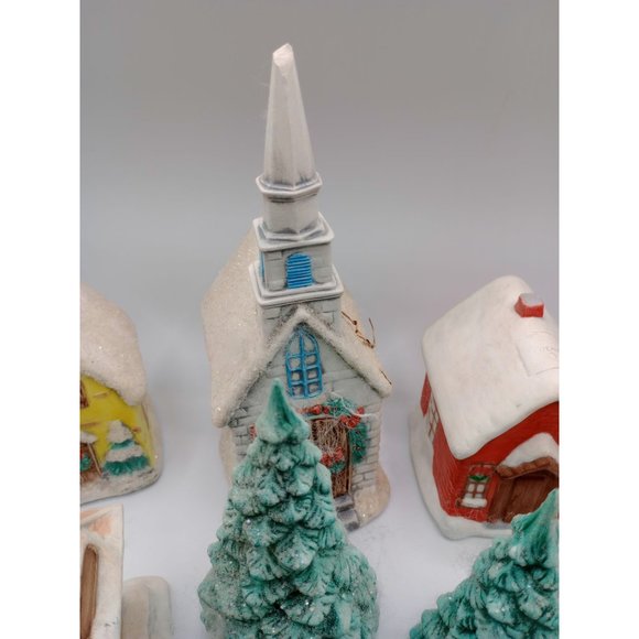 One Of A Kind Christmas Handmade Christmas Village - Picture 5 of 14